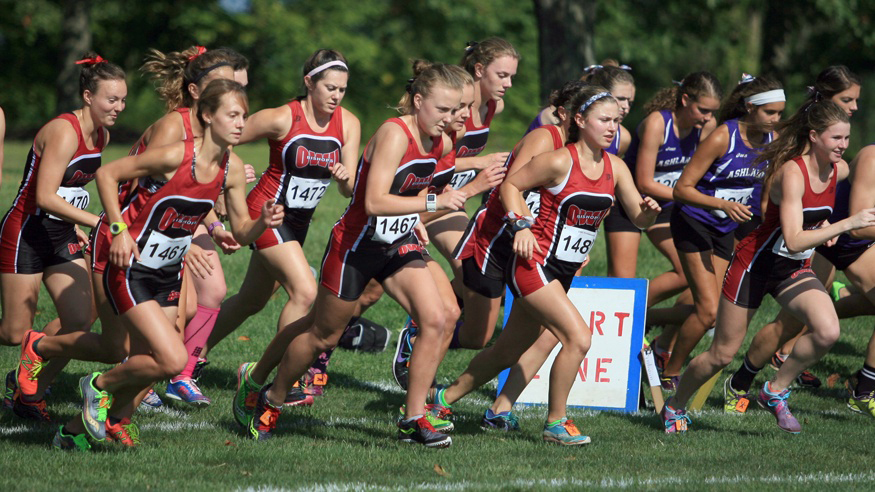 Ohio Wesleyan University Women's Cross Country at NCAC Championship ...